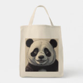 Tote Bag Dessin de Panda (Dos)