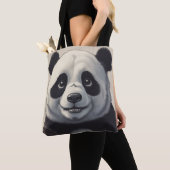 Tote Bag Dessin de Panda (De près)