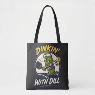 Tote Bag Dessin de punition drôle avec amateur de cornichon