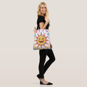Tote Bag Dessin de Whimsal Météo Art pour les enfants
