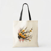 Tote Bag Dessin d'encre de Hoa Mai Bonne année (Devant)