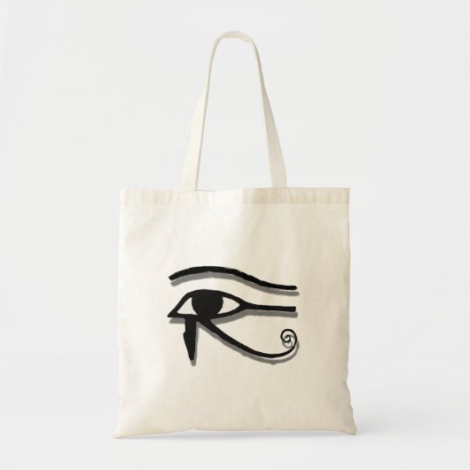 Tote Bag Dessin D'Encre Du Symbole Égyptien Horus (Devant)