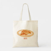 Tote Bag Dessin du Croissant (Dos)