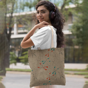 Tote Bag Dessin en mode foncé Fox