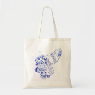 Tote Bag Dessin français de Blue Buldog