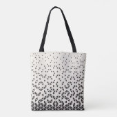 Tote Bag Dessin géométrique abstrait (Dos)