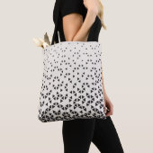 Tote Bag Dessin géométrique abstrait (De près)