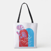 TOTE BAG DESSIN TENDANCE ARCHÉE MINIMALISTE (Dos)