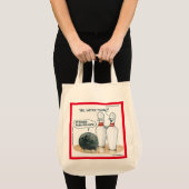 Tote Bag Dessins animés de Rick London Drôle de Bowling Ban (Devant (produit))