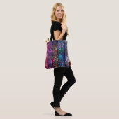 Tote Bag Dessins textiles guatémaltèques (Sur le modèle)