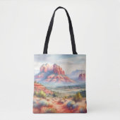 Tote Bag Destination Arizona Classic mariage anniversaire (Devant)