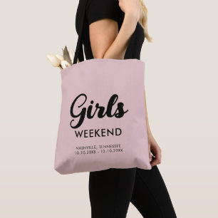 Tote Bag Destination de voyage amusante pour un week-end en