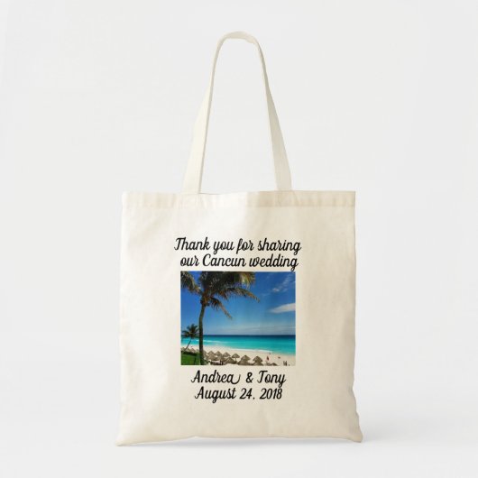 Tote Bag Destination mariage fourre-tout (Devant)
