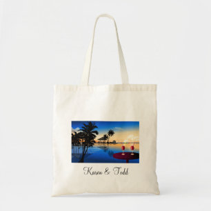 Tote Bag Destination mariage = personnaliser avec votre nom