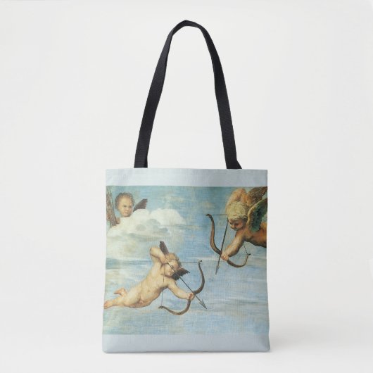 Tote Bag Détail des anges du Triomphe de Galatée par Raphae (Devant)