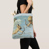 Tote Bag Détail des anges du Triomphe de Galatée par Raphae (De près)
