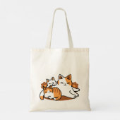 Tote Bag Détendez-vous Art Chat - 'Laze Furr Days' pour les (Dos)