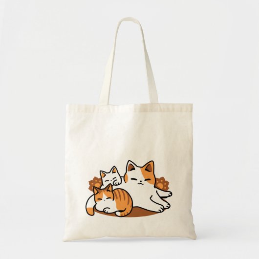 Tote Bag Détendez-vous Art Chat - 'Laze Furr Days' pour les (Devant)