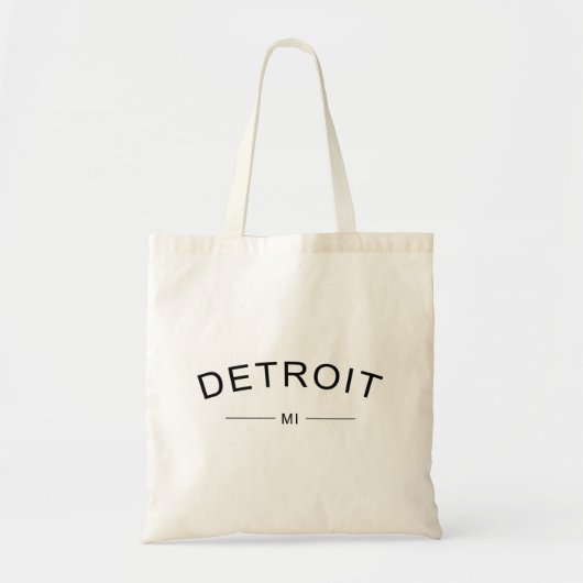 Tote Bag Detroit Michigan (Devant)