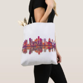 Tote Bag Detroit Michigan Skyline (De près)