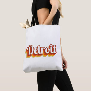 Tote Bag Détroit vintage