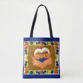 Tote Bag deux anges chantant (Devant)