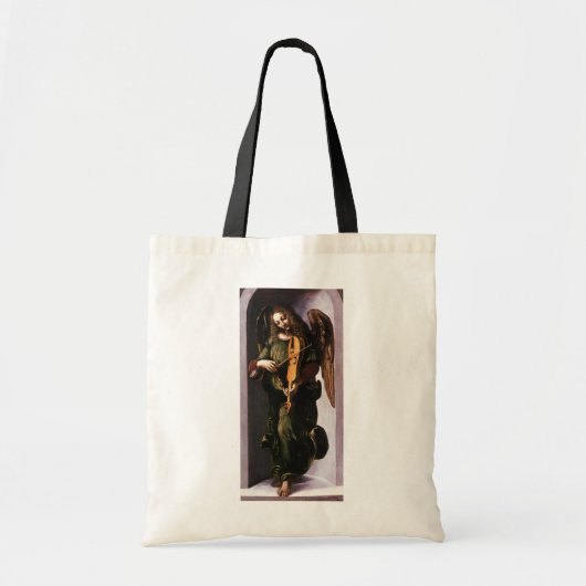 Tote Bag Deux anges différents par Léonard de Vinci (Devant)