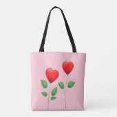 Tote Bag Deux Beaux Coeurs Enchanteurs (Dos)
