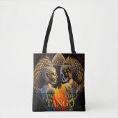 Tote Bag Deux bouddhas dansants Fourre-tout (Devant)
