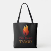 Tote Bag Deux bouddhas dansants Fourre-tout (Dos)
