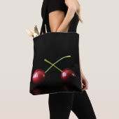 Tote Bag Deux cerises stcna (De près)