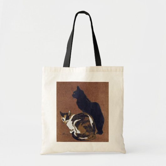 Tote Bag Deux chats, Alexandre Steinlen (Devant)