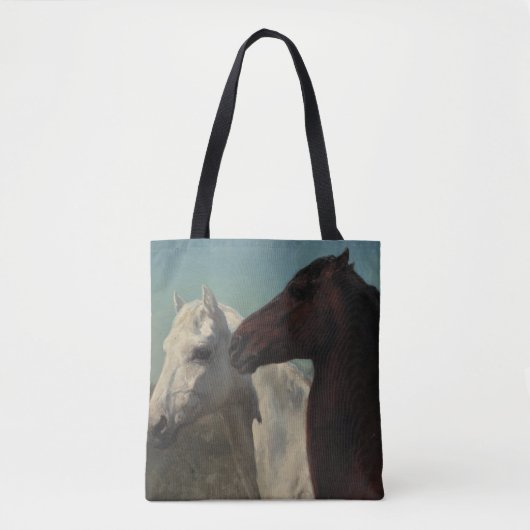 Tote Bag Deux chevaux de Rosa Bonheur Fourre-tout (Devant)