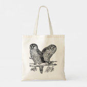 Tote Bag Deux Chouettes (Dos)