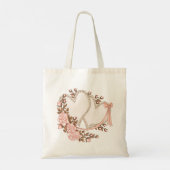 Tote Bag Deux coeurs (Dos)