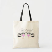 Tote Bag Deux cows Joke Bag (Devant)