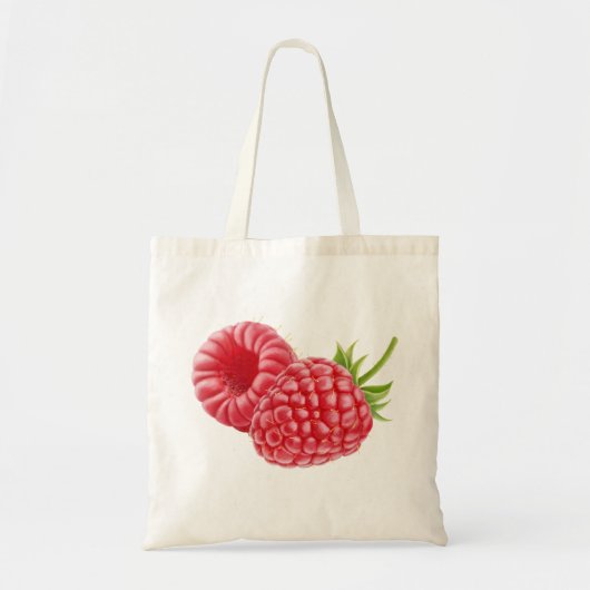 Tote Bag Deux framboises (Devant)