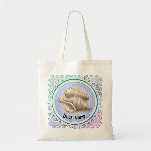 Tote Bag Deux jolis coquillages (Devant)