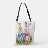 Tote Bag Deux lapins (Dos)