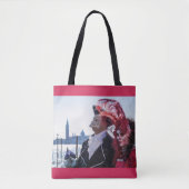 Tote Bag Deux masques de carnaval (Devant)