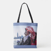 Tote Bag Deux masques de carnaval (Dos)