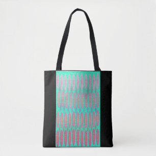 Tote Bag Deux modèles rose bleu tacheté