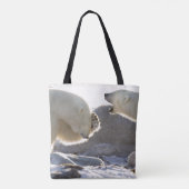 Tote Bag Deux ours polaires (Dos)