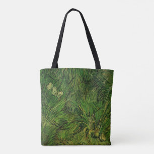 Tote Bag Deux papillons blancs par Vincent van Gogh