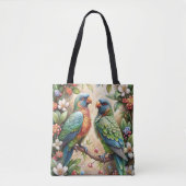 Tote Bag Deux perroquets (Devant)