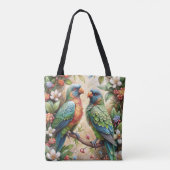 Tote Bag Deux perroquets (Dos)