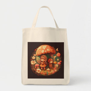Tote Bag Deux petites filles adorables elfes