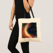 Tote Bag Deux Voyageurs Spacecraft Explorer L'Espace Turbul (Devant (produit))