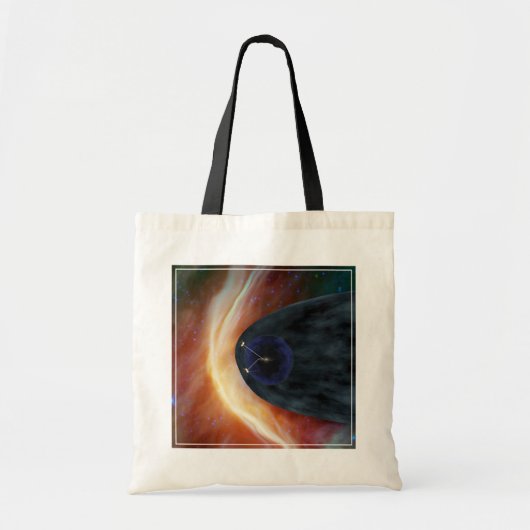 Tote Bag Deux Voyageurs Spacecraft Explorer L'Espace Turbul (Devant)