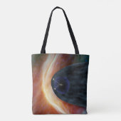 Tote Bag Deux Voyageurs Spacecraft Explorer L'Espace Turbul (Dos)